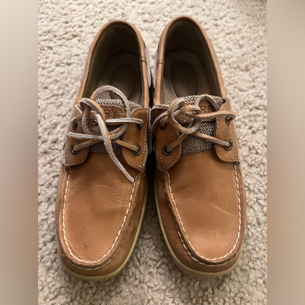 Sperry Women Tan Boat Shoe — Size 7